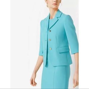 Michael Kors Collection Boucle Crepe Jacket Size 0